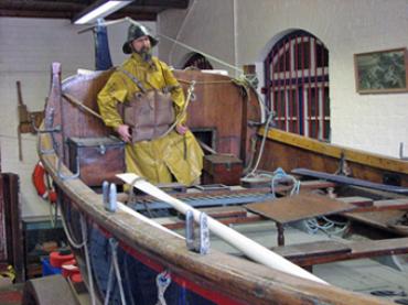 Robert and Ellen Robson - view looking aft