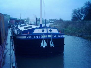 Valiant - moored at Beverly, North Yorks, 2009
