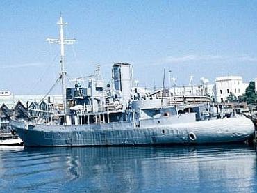 SAS Somerset, port side view