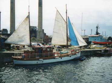 starboard side view
