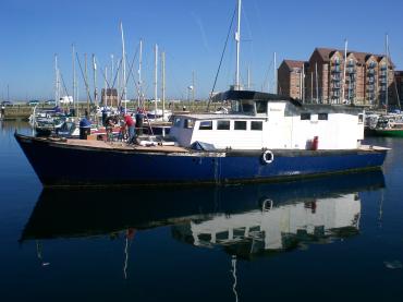 port side view