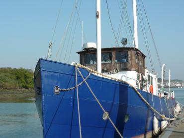 Cob moored