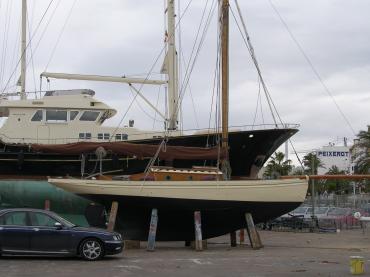 starboard side view
