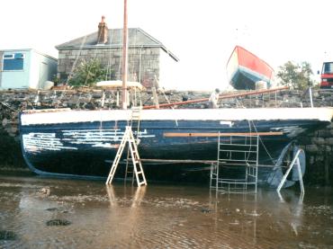 under restoration, port side