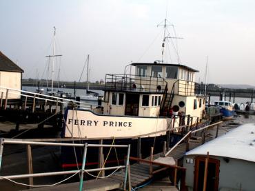 Ferry Prince - as she is today, port bow
