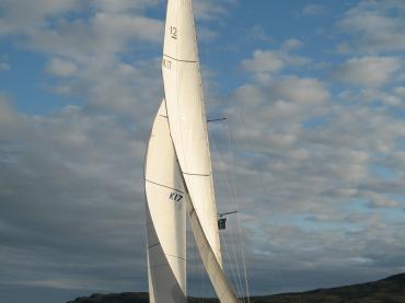 Sceptre - under sail