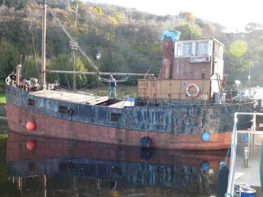 port side view