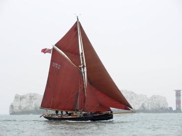 Jolie Brise - under sail