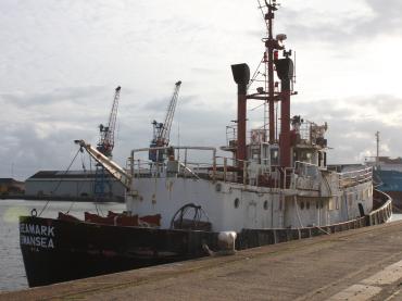 starboard side view