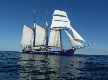 starboard side view