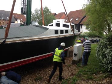 starboard side view