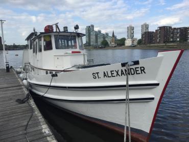 St Alexander Moored at Chelsea