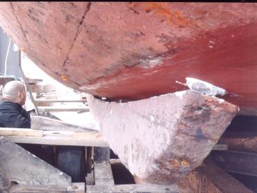 Princessa - restoration on hull