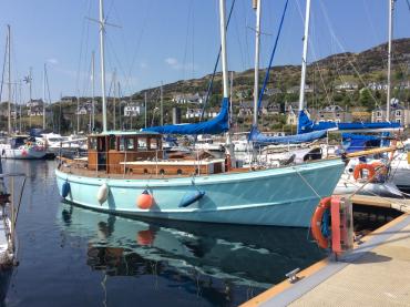 Slainte Mhath II moored