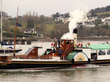 Kingswear Castle - working on River Dart