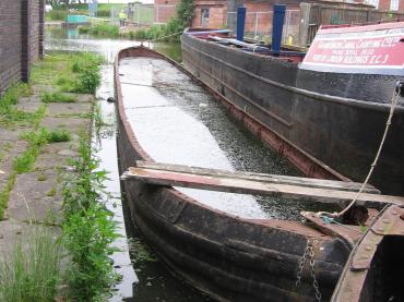 Centaur - in her berth at Ellesmere Port