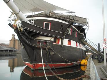 Unicorn - port bow