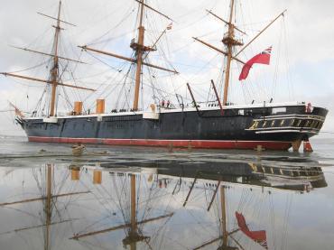 HMS Warrior - Port side
