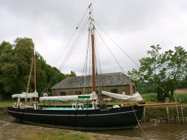 Shamrock - starboard side view