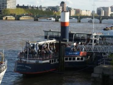 Tattershall Castle - stern view, Thames embankment