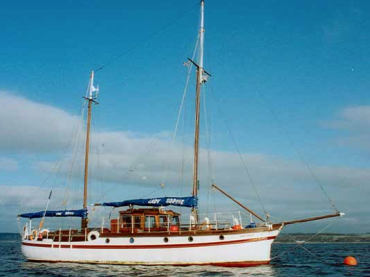 starboard side view