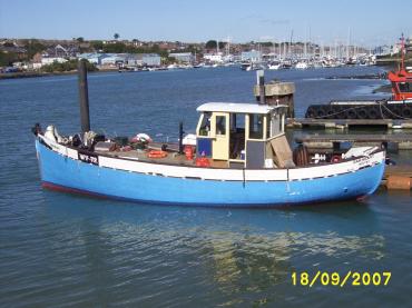 Progress of Whitby - port side view