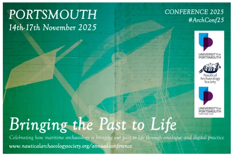 Nautical Archaeology Society conference promo