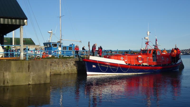 Pentland arrives