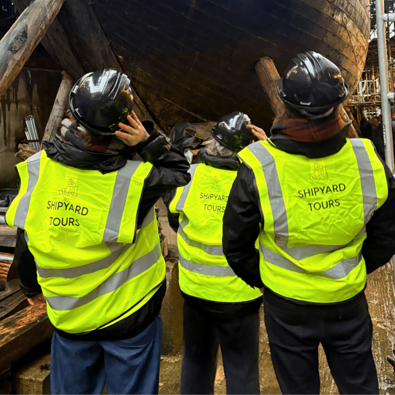 Golden Hinde shipyard tours
