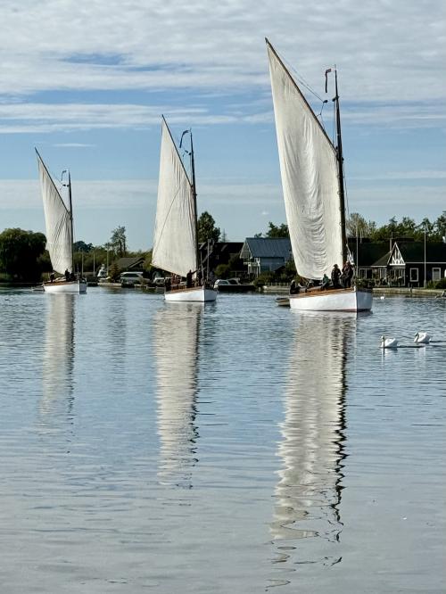 Wherry Yachts on the River Bure