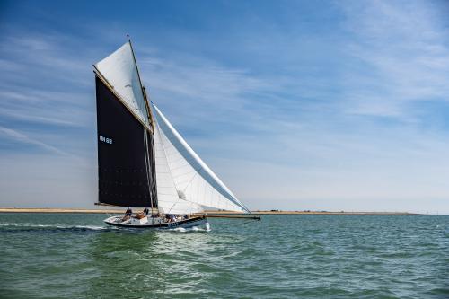 Martha II on the Colne Bar