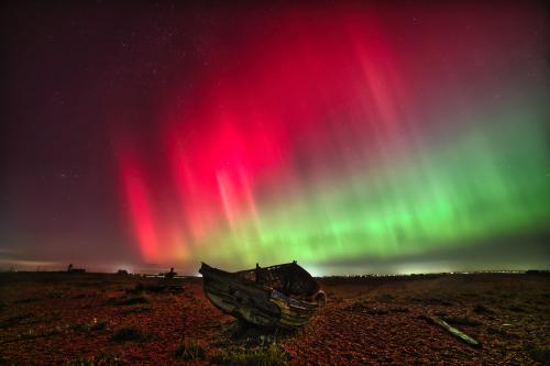 Moonraker under Watermelon skies