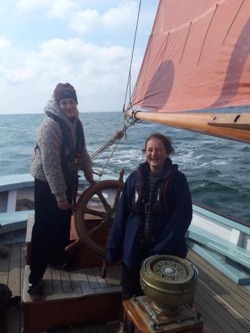 Bronwen Sailing