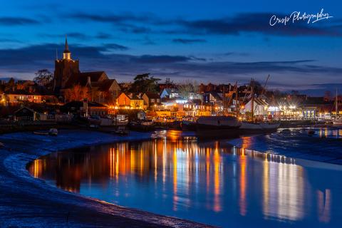 maldon at night by James Crisp