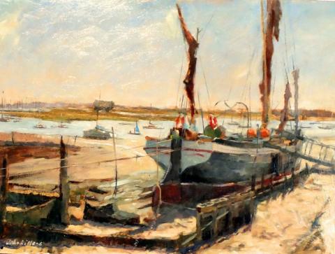 Dawn at West Mersea by John Killens