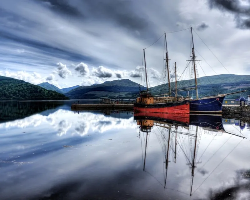 Arctic Penguin and Vital Spark by Jules Meredith