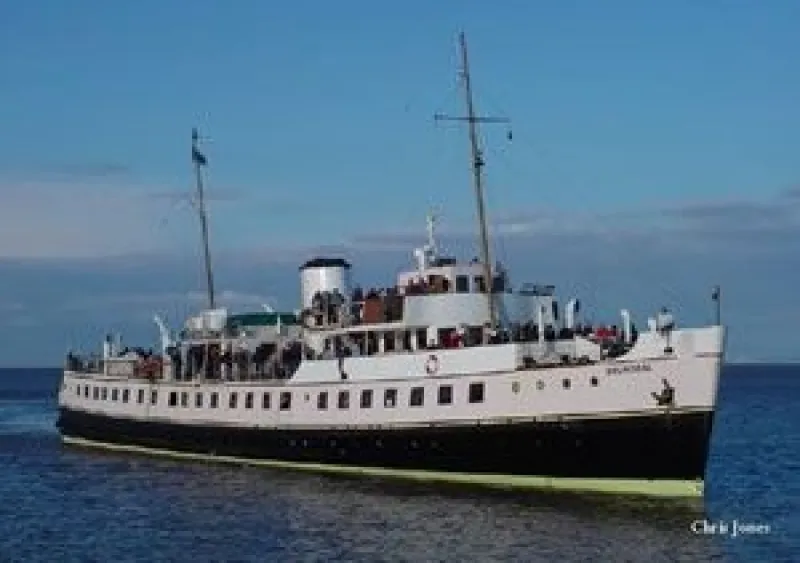 MV Balmoral, starboard bow view