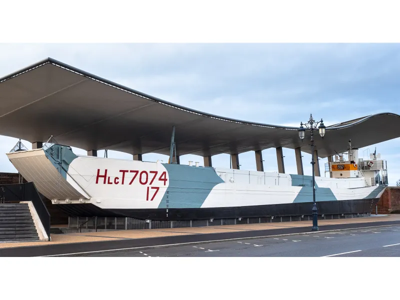 LCT 7074 at the D-Day Museum, Portsmouth