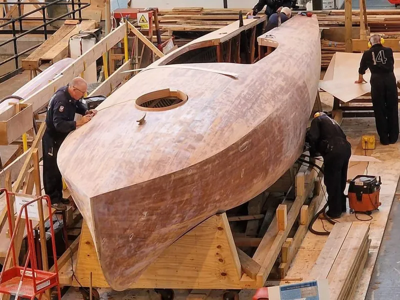 CMB4R being worked on in Boathouse 4