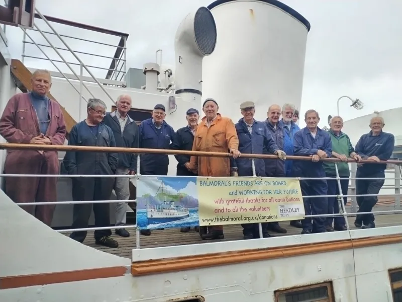 MV Balmoral volunteers
