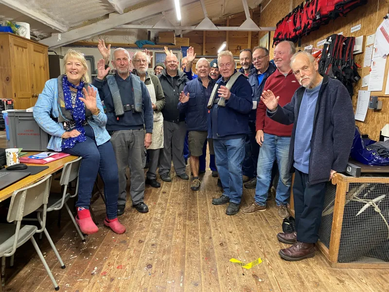 Norfolk Wherry Trust volunteers