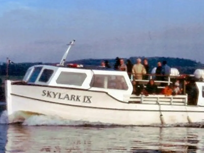 Skylark IX on Loch Lomond in her heyday (c) Skylark IX Recovery Trust