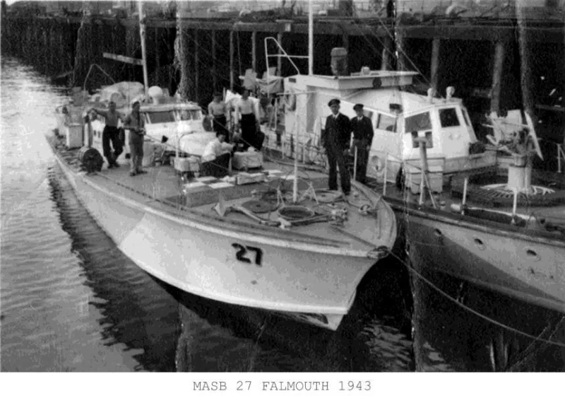 MASB 27 at Falmouth 1943