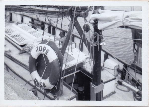 Hope of Porthleven - Lifebelt and bell