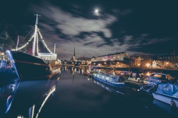 Thekla - at night