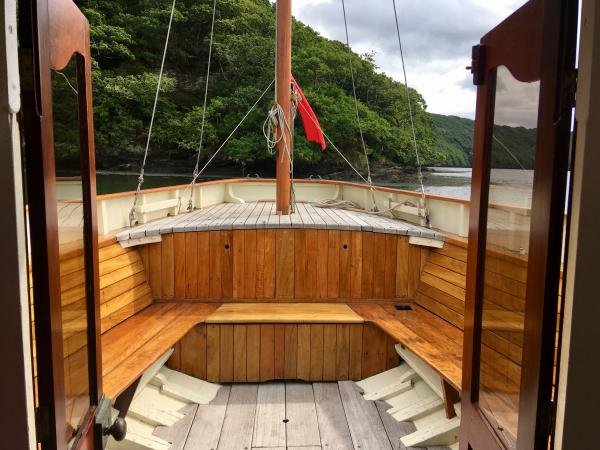 Soleil d'Or deck, River Fal, 2018