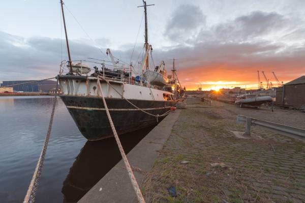 Photo Comp 2018 entry - SS Explorer Sunset, by Colin Williamson