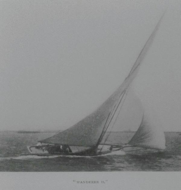 Wanderer II under sail