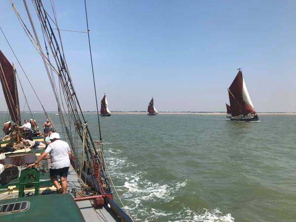 George Smeed - racing on the Blackwater