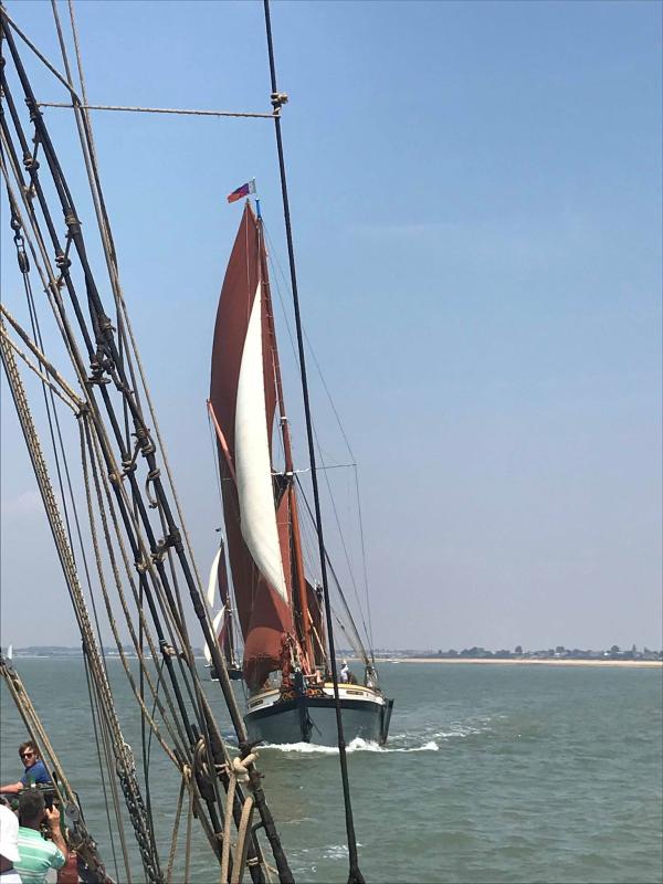 George Smeed underway - Blackwater Jul 18